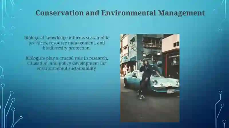 The role of biology in the world 4