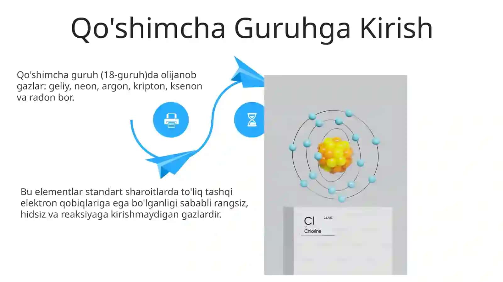 Davriy sistemaning qo‘shimcha guruhchasi elementlari 4