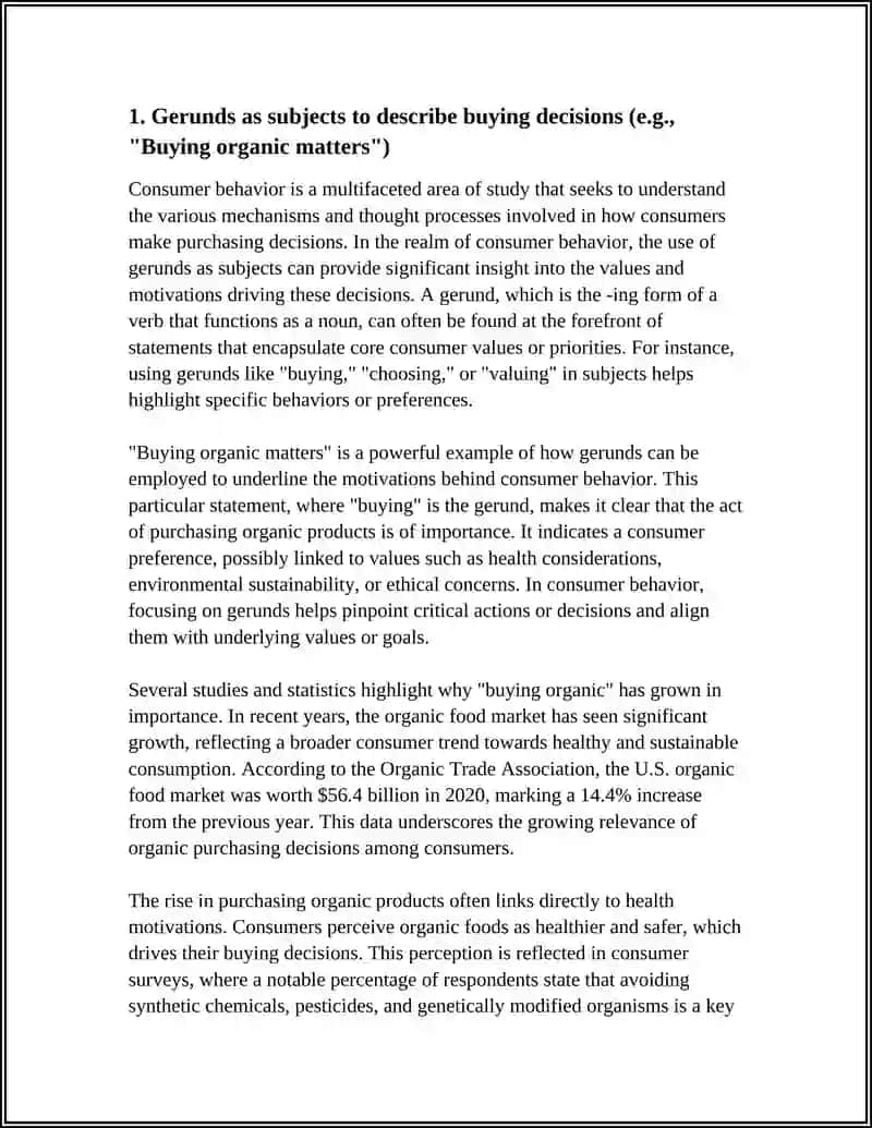 Consumer Behavior: How People Make Buying Decisions? Grammar. Gerund 4