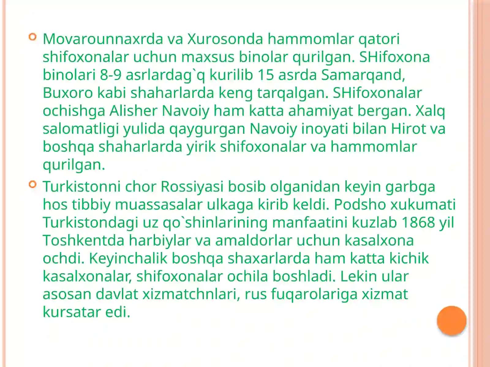 Ahоligа tibbiy хizmаt ko’rsаtish 4