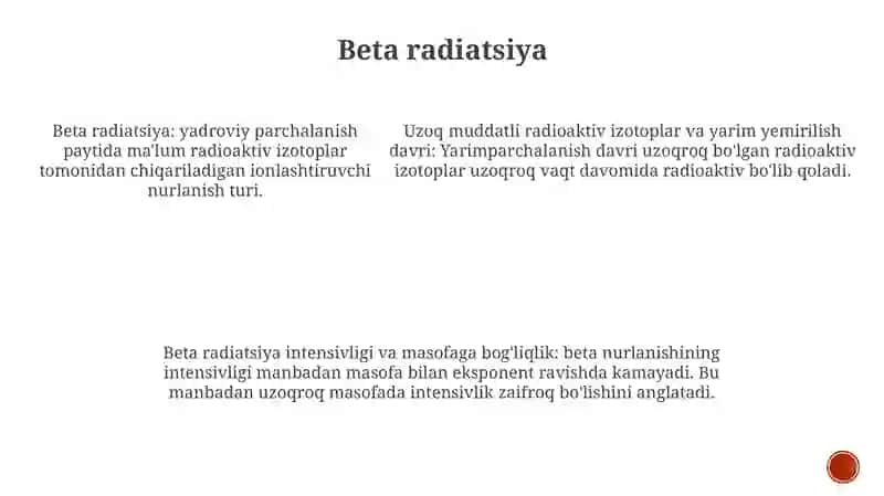 Uzoq Yashovchi Radioaktiv Izotopning Yarim Yemirilish Davri 4