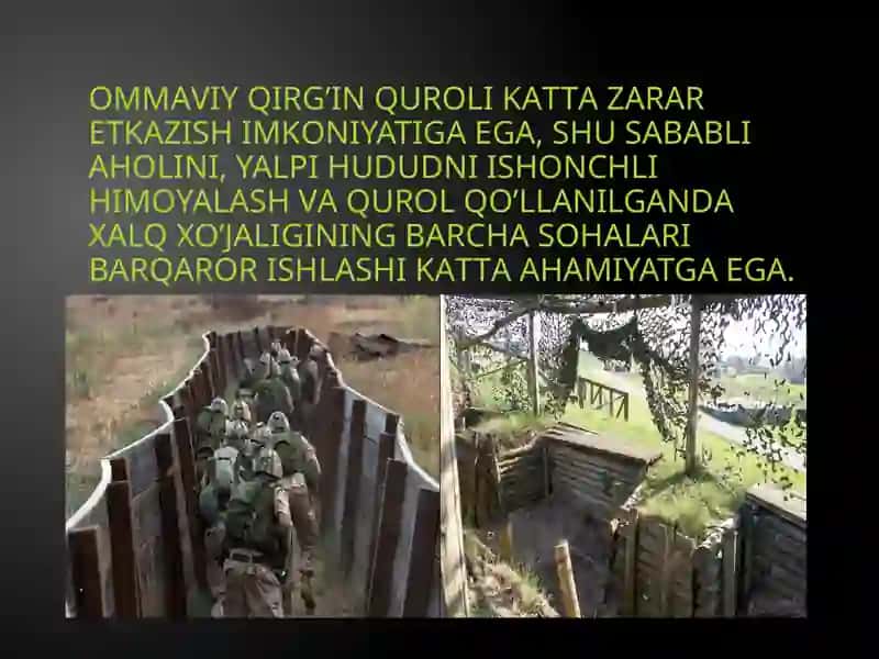 Favqulodda aholini muhozfaza qilish. Jamoa himoya vositalari 4