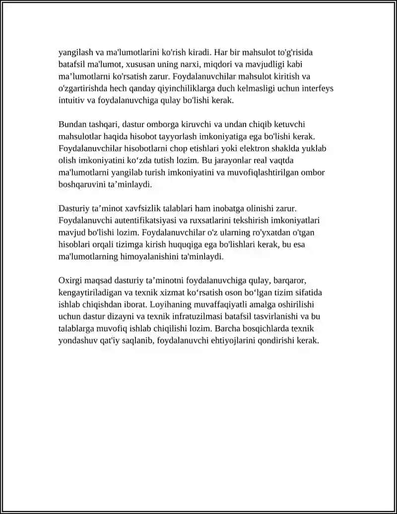 MYSQL VA XAMPP LAR YORDAMIDA MAHSULOTLAR OMBORI WEB DASTURINI YARATISH 4