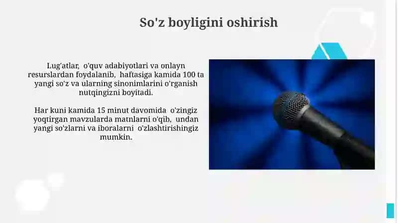 Nutqni o'stirish va boyitish usullari 4