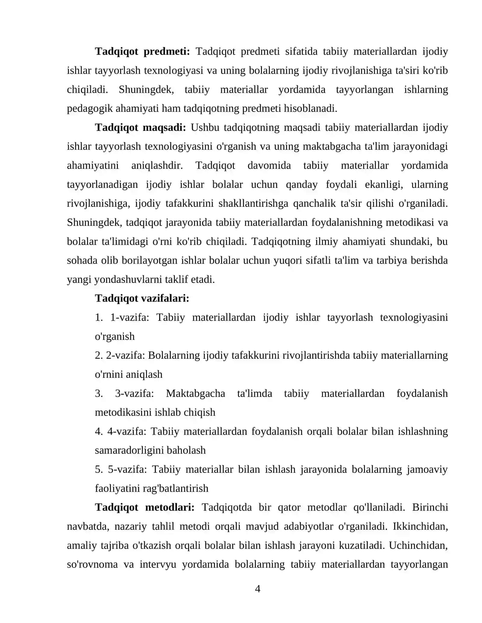 Tabiiy materiallardan ijodiy ishlar tayyorlash texnologiyasi 4
