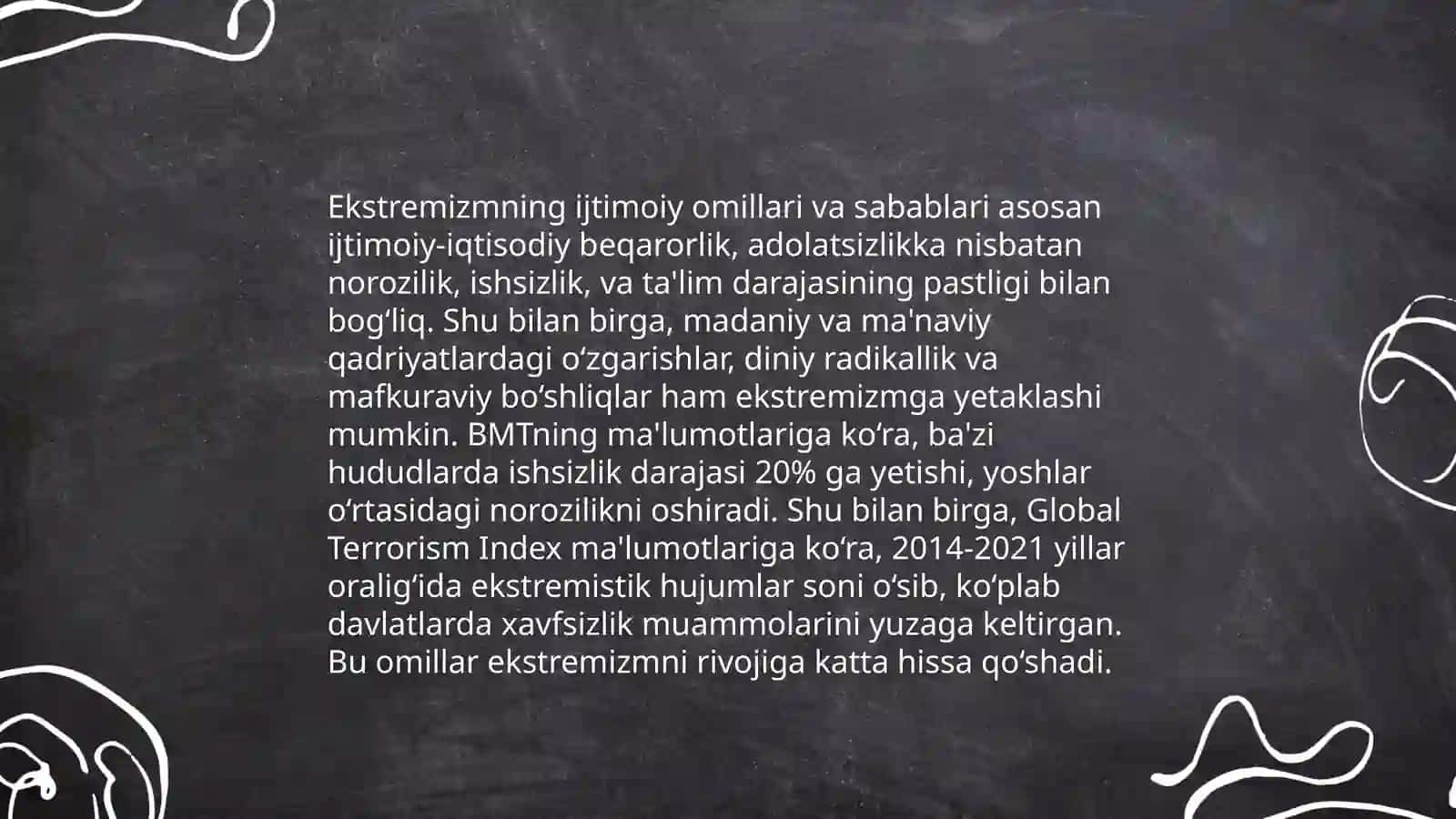 Diniy fanatizm,ekstremizm,fundametalizm va terrorizmning tarixi va hozirgi davrda xavfsizlikga tahdidi 4