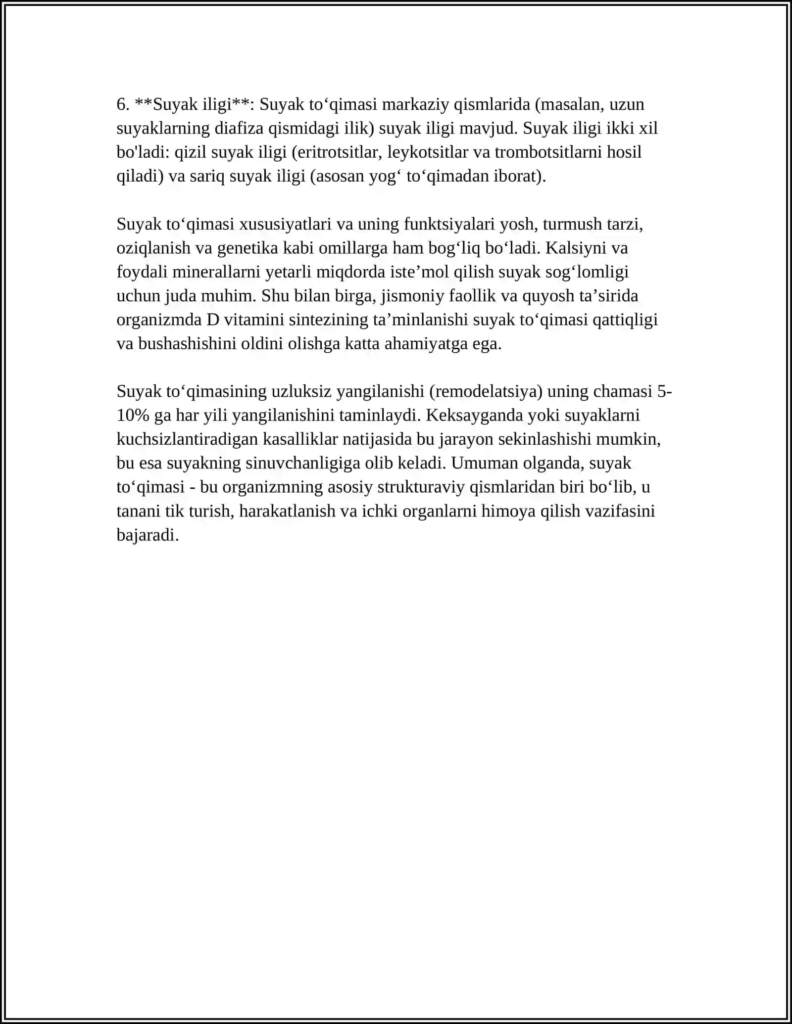 Suyak toʻqimasi 4
