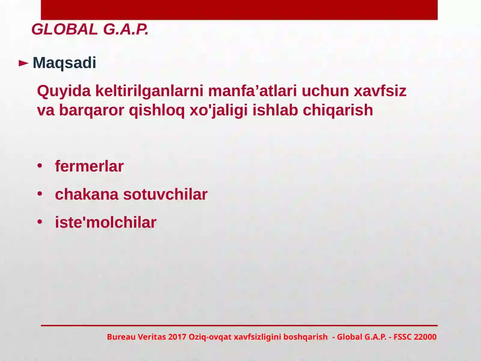 GLOBALG.A.P 4