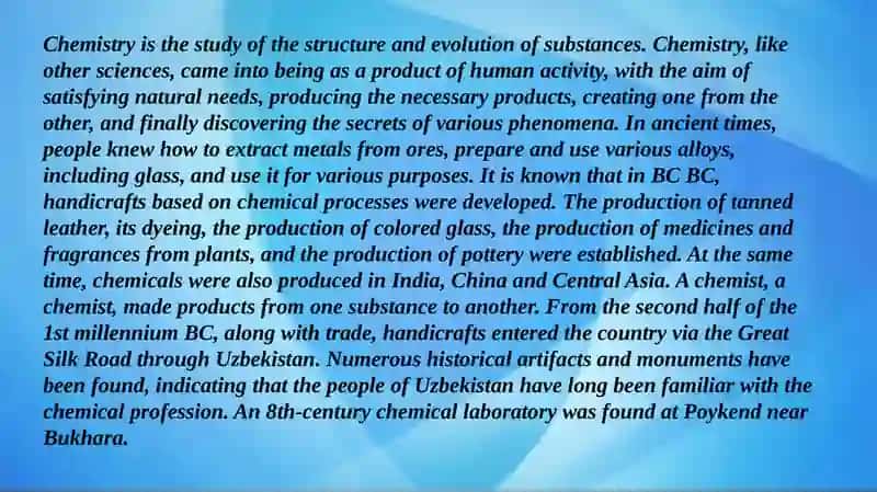 INTRODUCTION TO CHEMISTRY 4