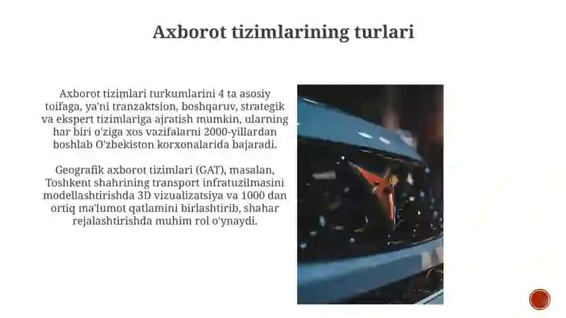 Axborot Tizimlarning Tushunchasi 4