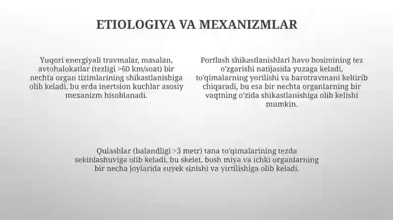 Qo'shma jarohatlar 4