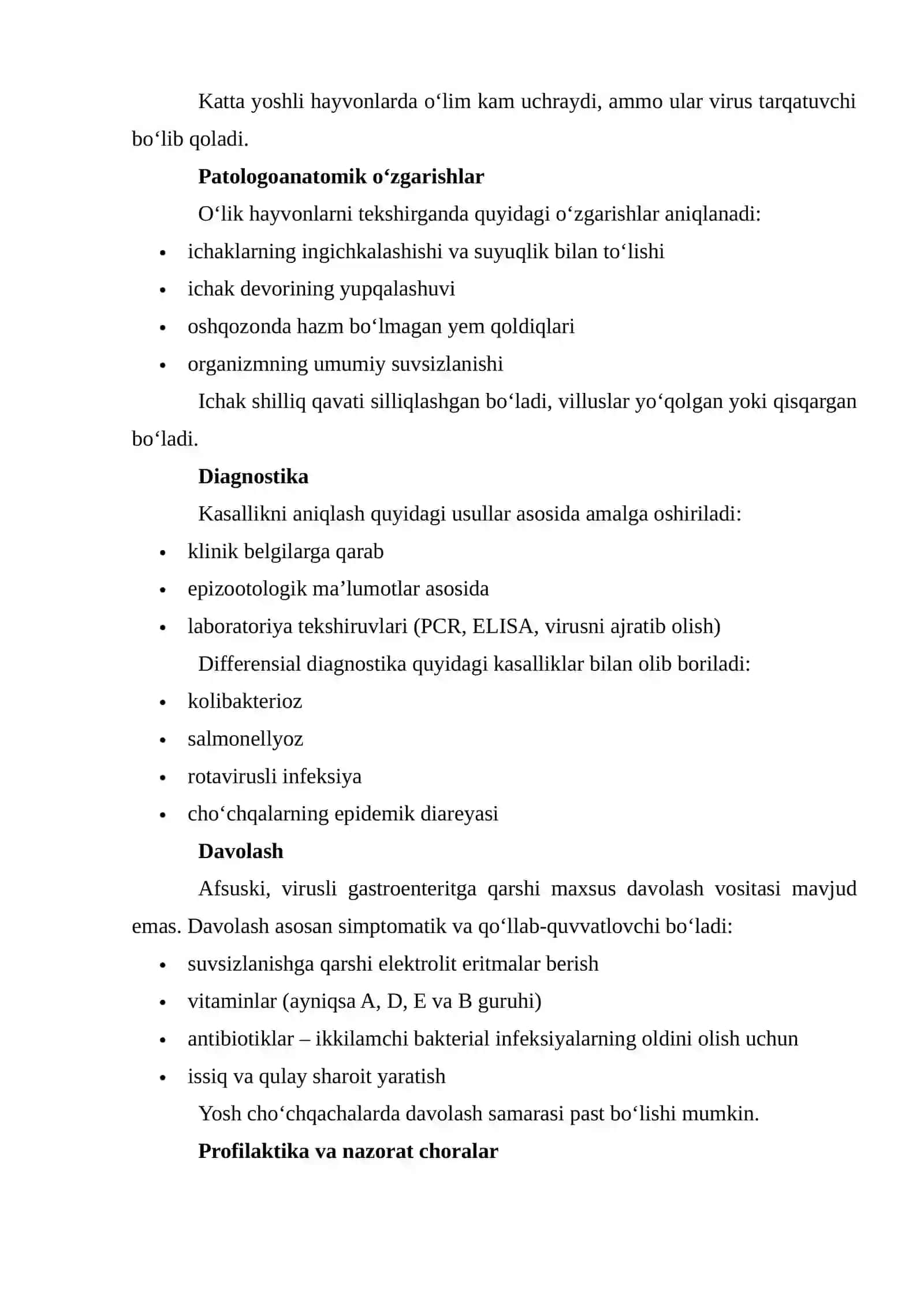 Cho'chqalarning Virusli gastroenterit 4