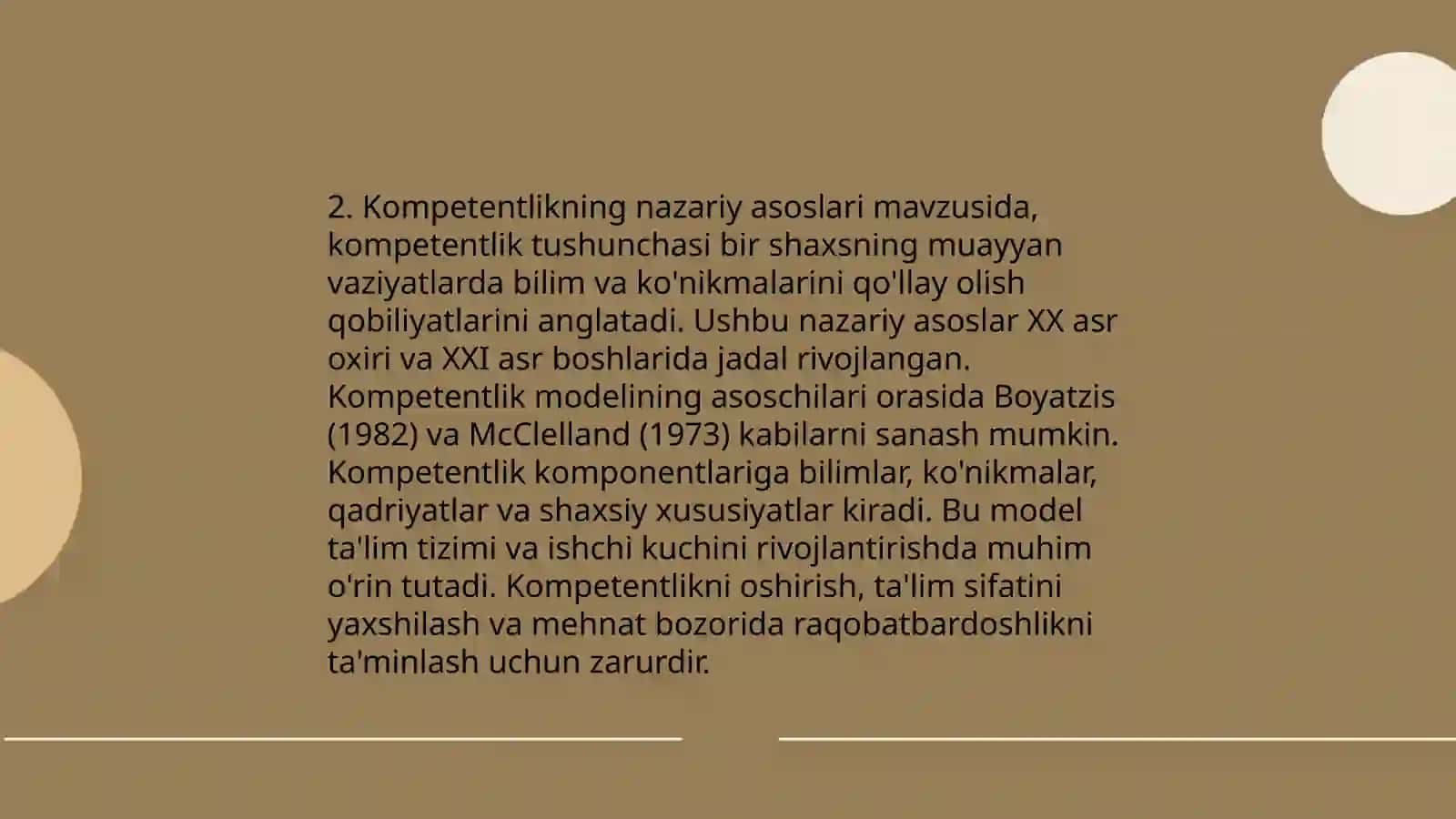 Mahsus kompetentlik va uning mazmuni 4