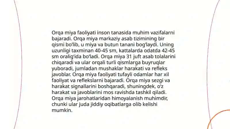 Bosh miya va orqa miyani oʻrab turuvchi pardalar 4