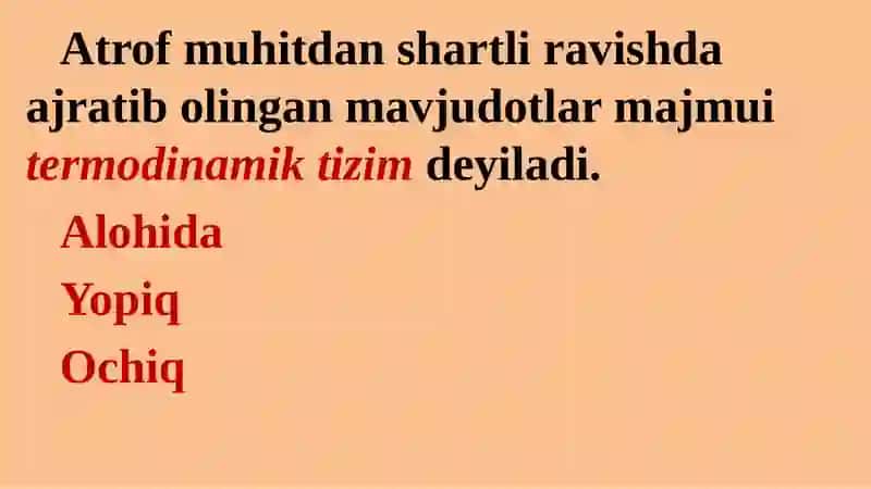 Modda va energiya amashinuvi. Tana harorati doimiyligi  va uning boshqarilishi 4