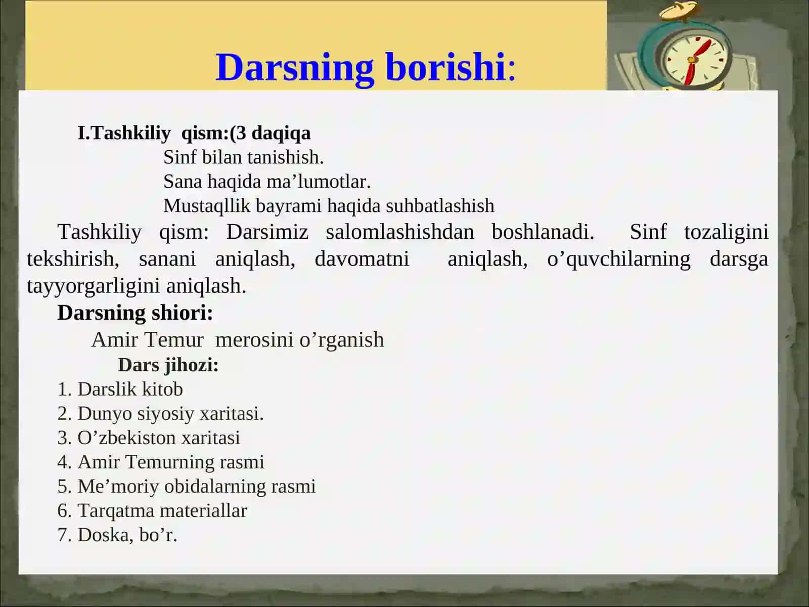 Amir Temur markazlashgan  davlat asoschisi 4