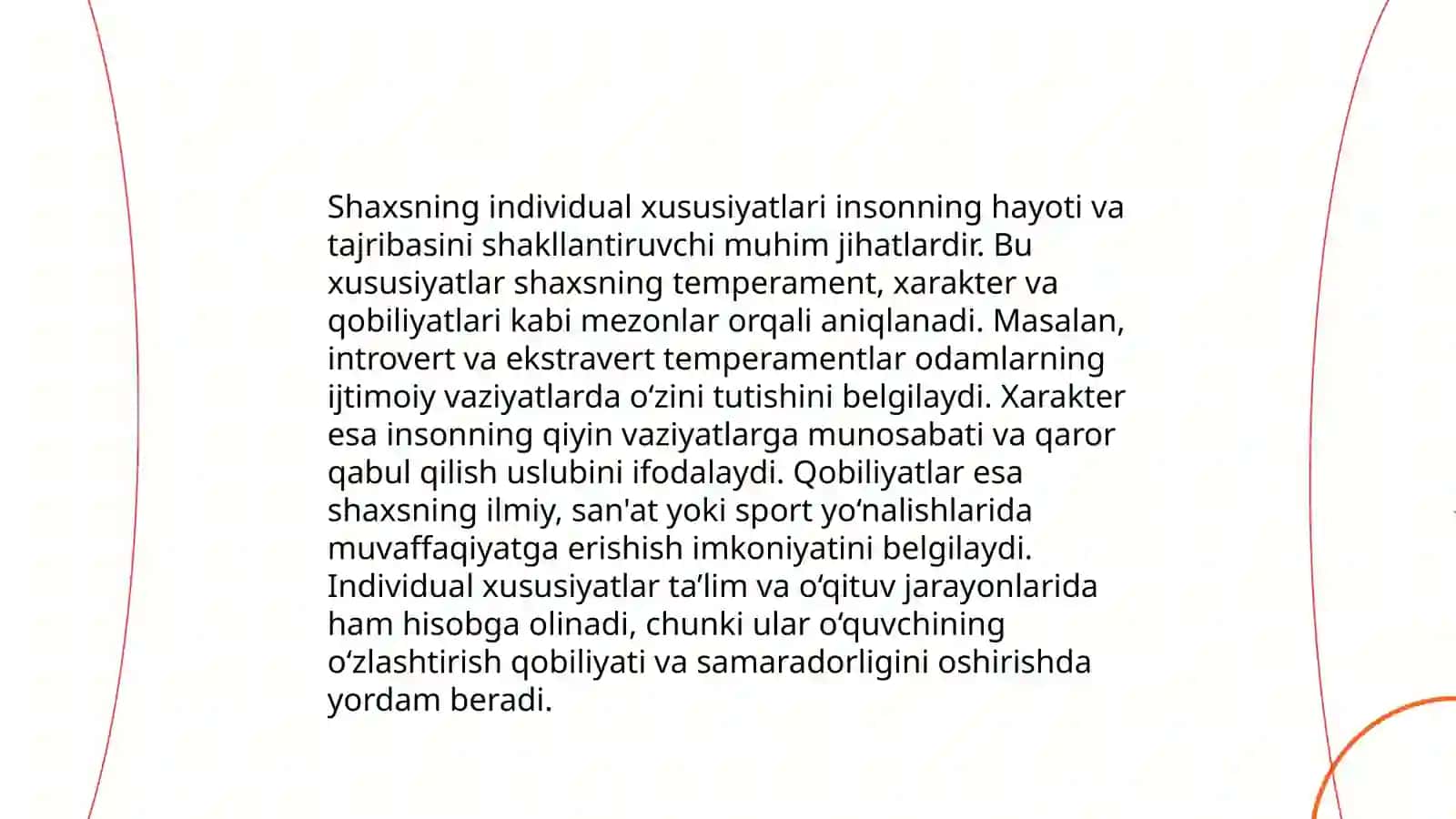 Tarbiyada individual yondashuv muammosi 4