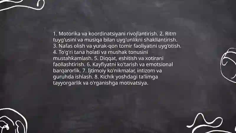 Musiqaviy-ritmik harakatlar konsepsiyasi 4