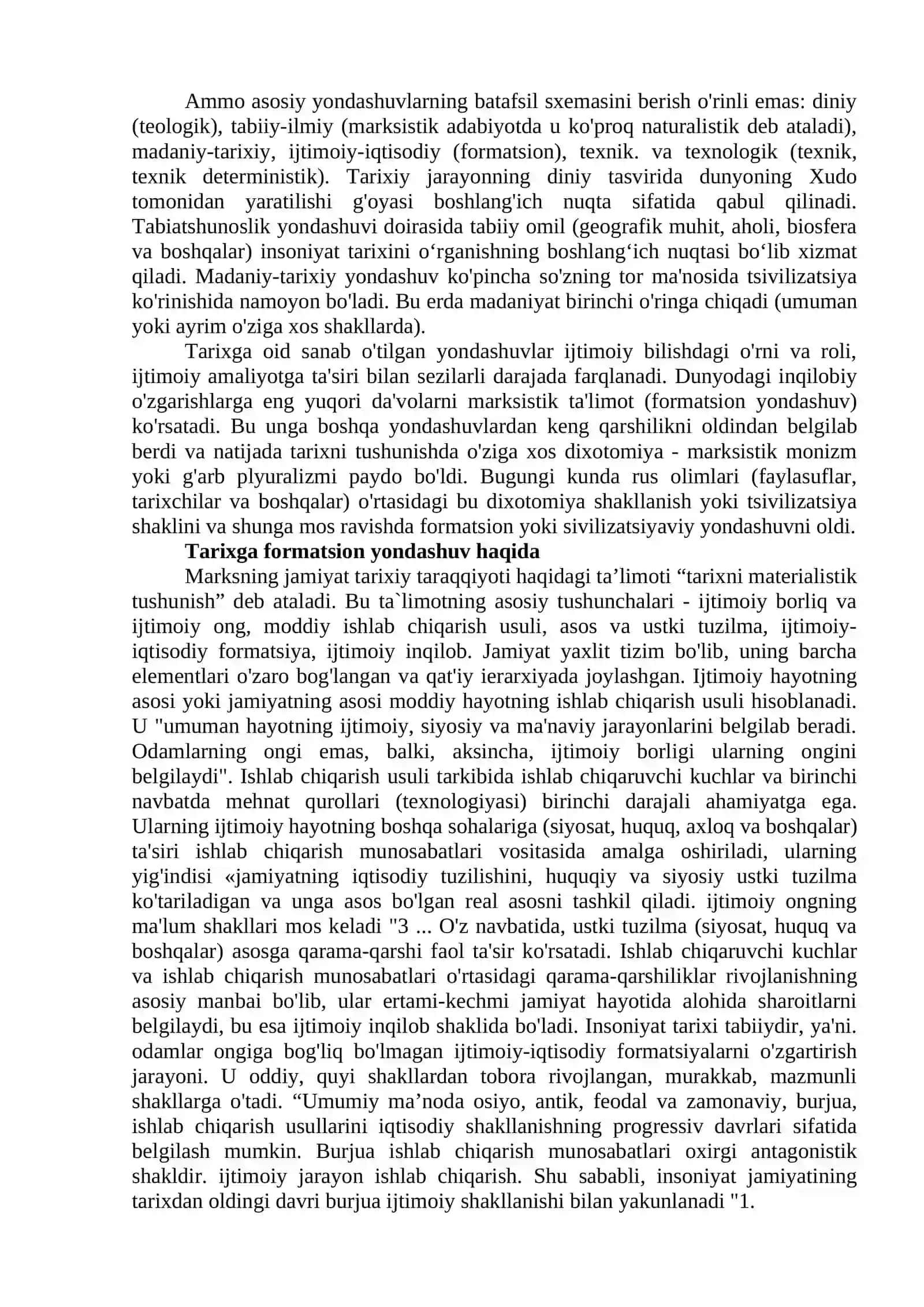 Tarix Falsafasi Predmeti, Tuzilishi va Funksiyalari 4