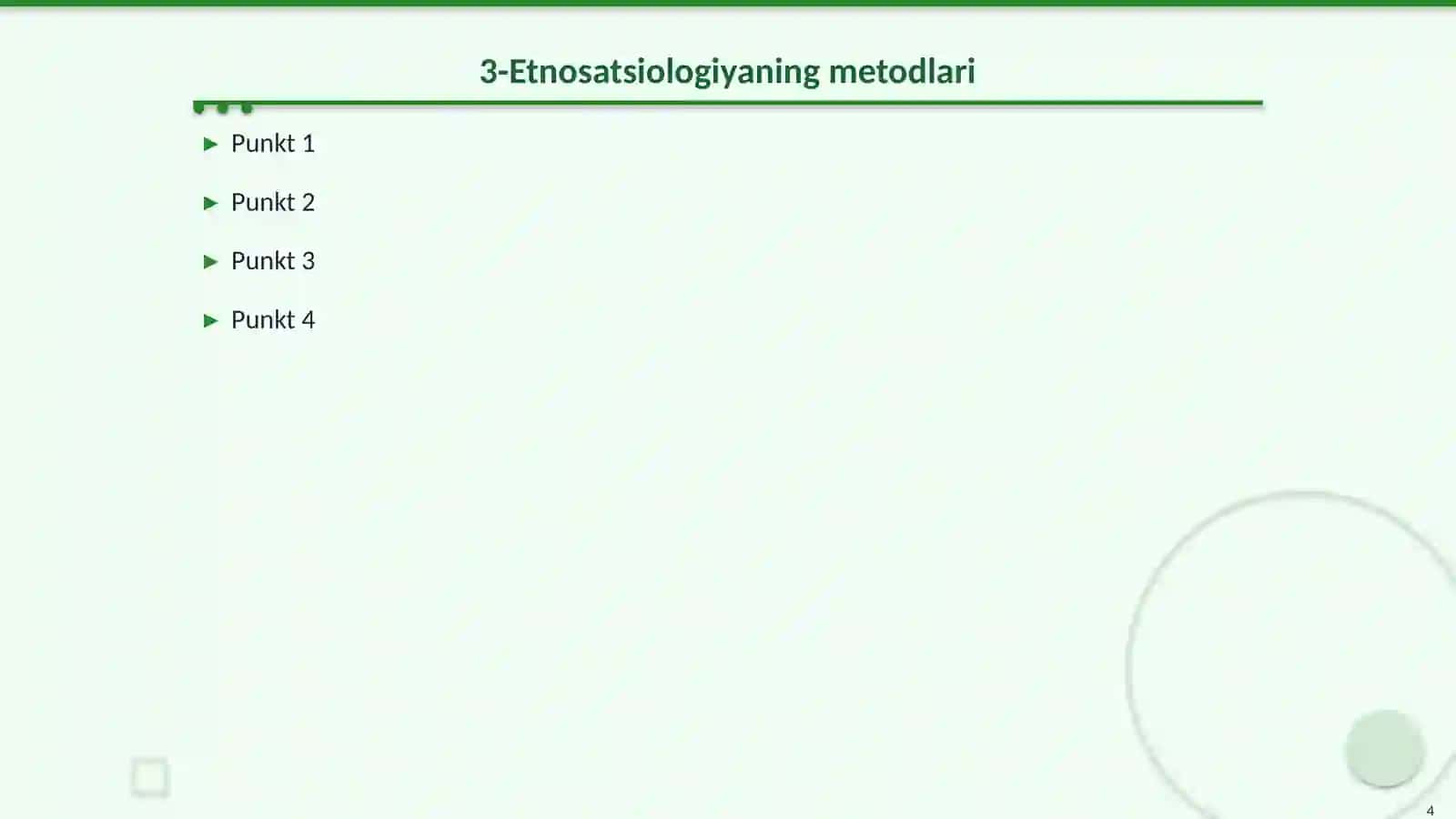 Etnosatsiologiya oid tushunchalar va etnosatsiologiyaning metodlari 4