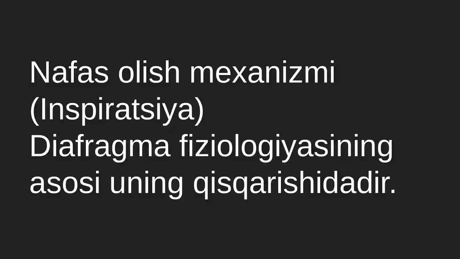 Dıafragma muwaklar fızıologıyası 4
