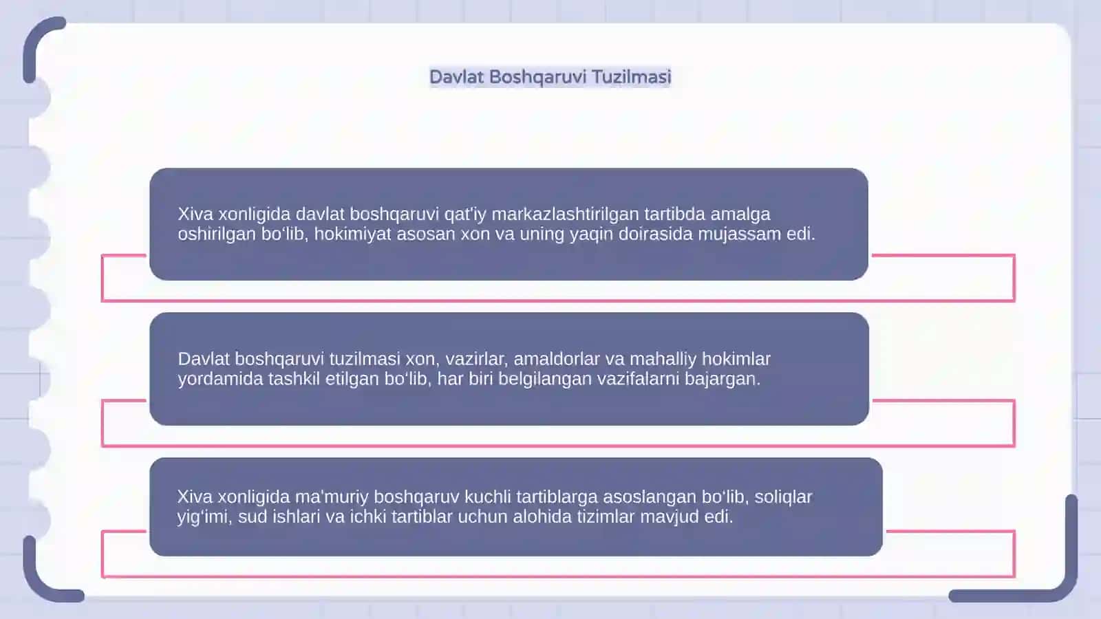 Xiva xonligida davlat boshqaruv tartiblari 4