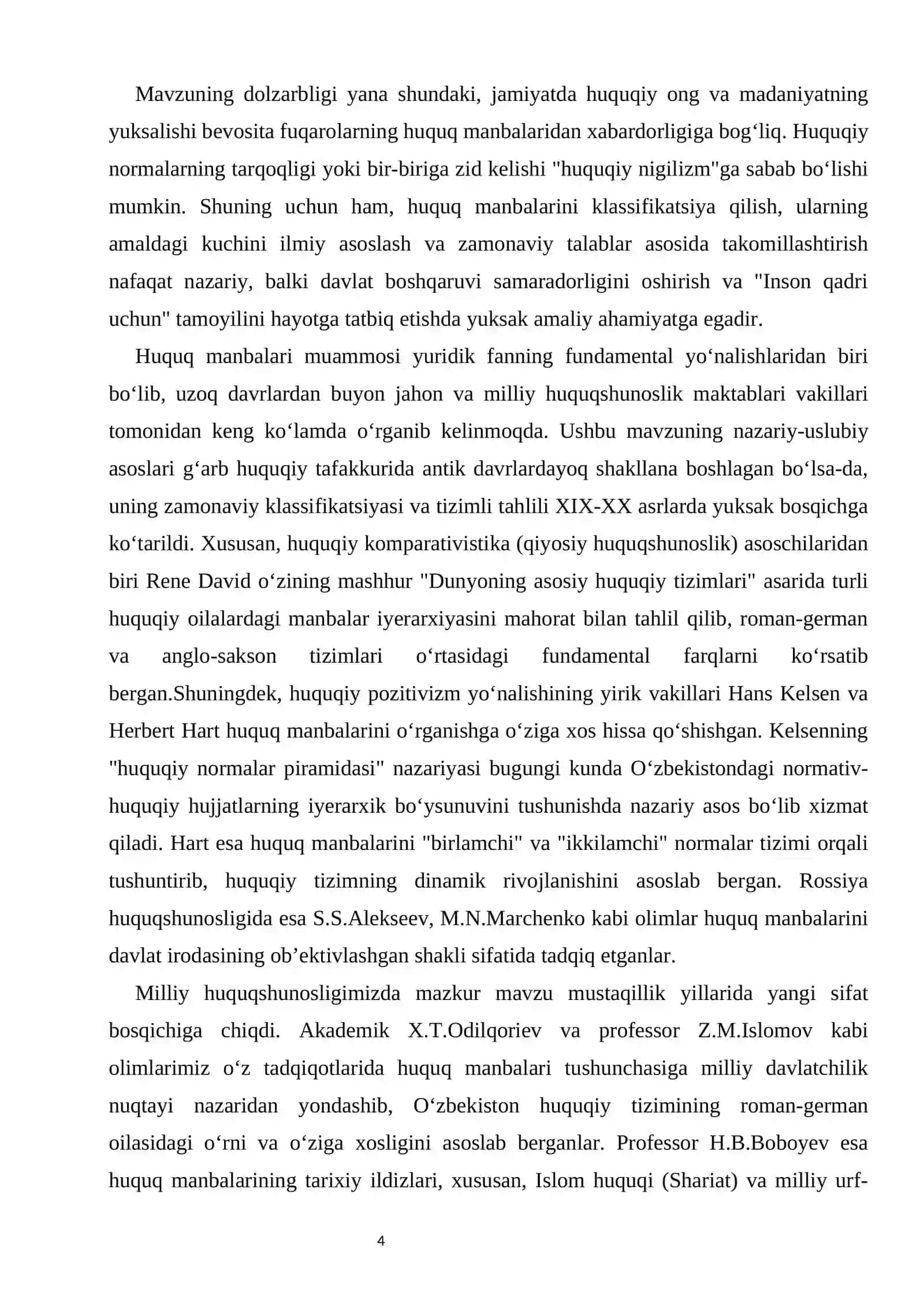 Huquq manbalari tushunchasi va ularning klassifikatsiyasi 4