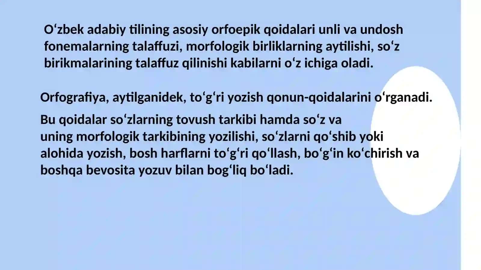 Fonetika, orfoepiya va orfografiyani o'qitish metodikasi 4