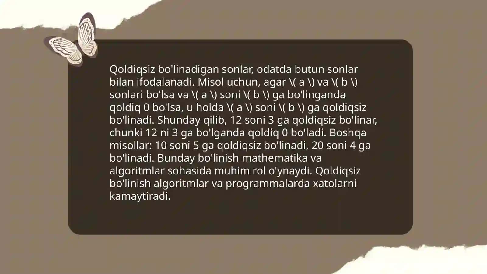 O'nlik sonlar ustida arifmetik amallar 4