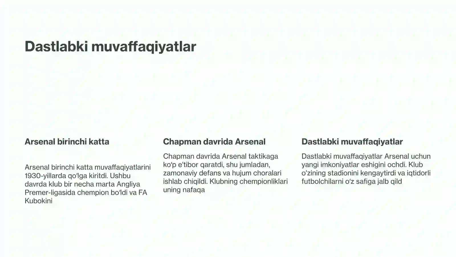 Arsenal futbol klubining chempionligi 4