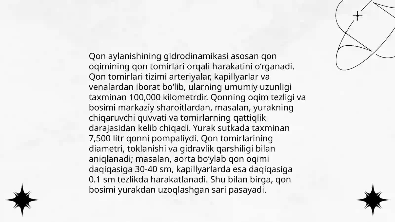 Qon aylanish sistemasining fizik asoslari 4