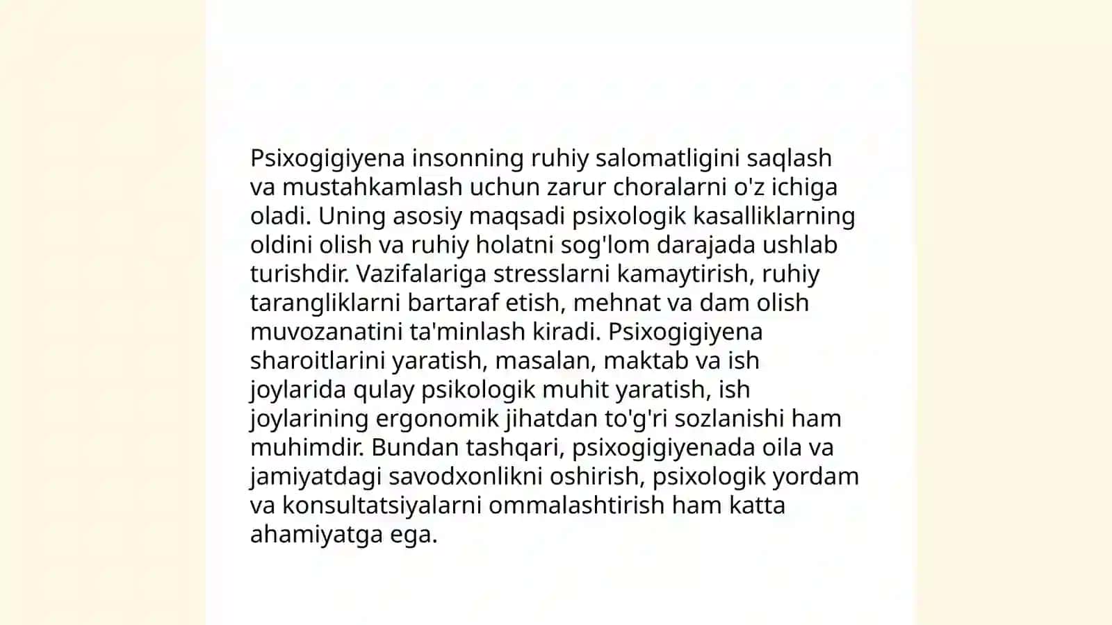 Psixogigiena va psixoprofilaktika asoslari 4
