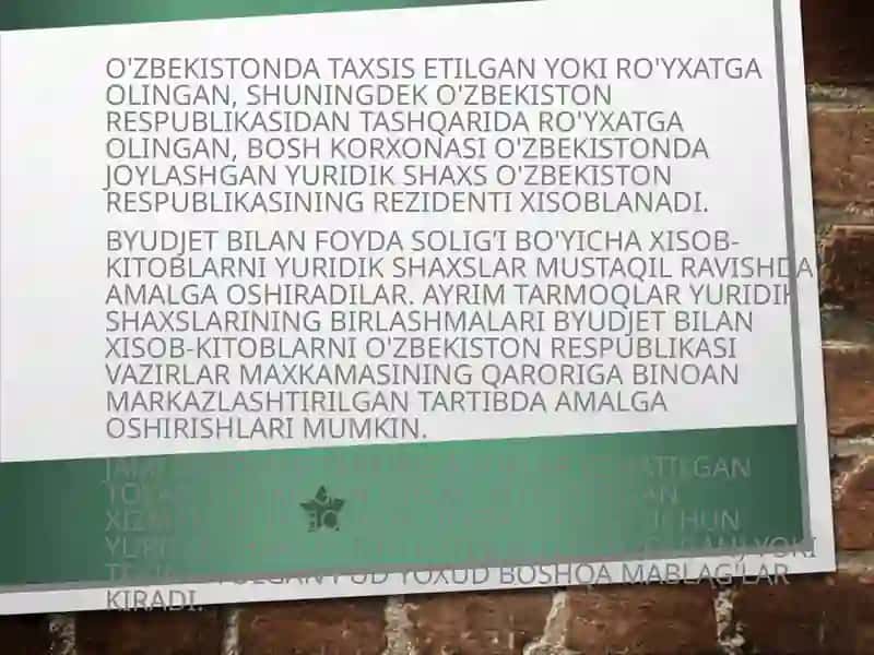 Foyda solig’ini mohiyati, obyekti va soliq to'lovlar 4