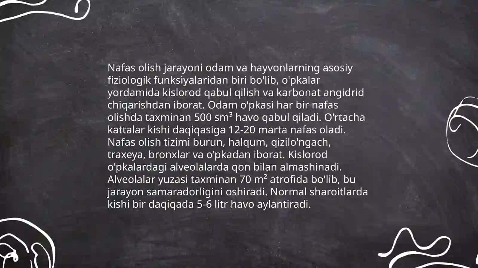 Nafas olish tizimi 4