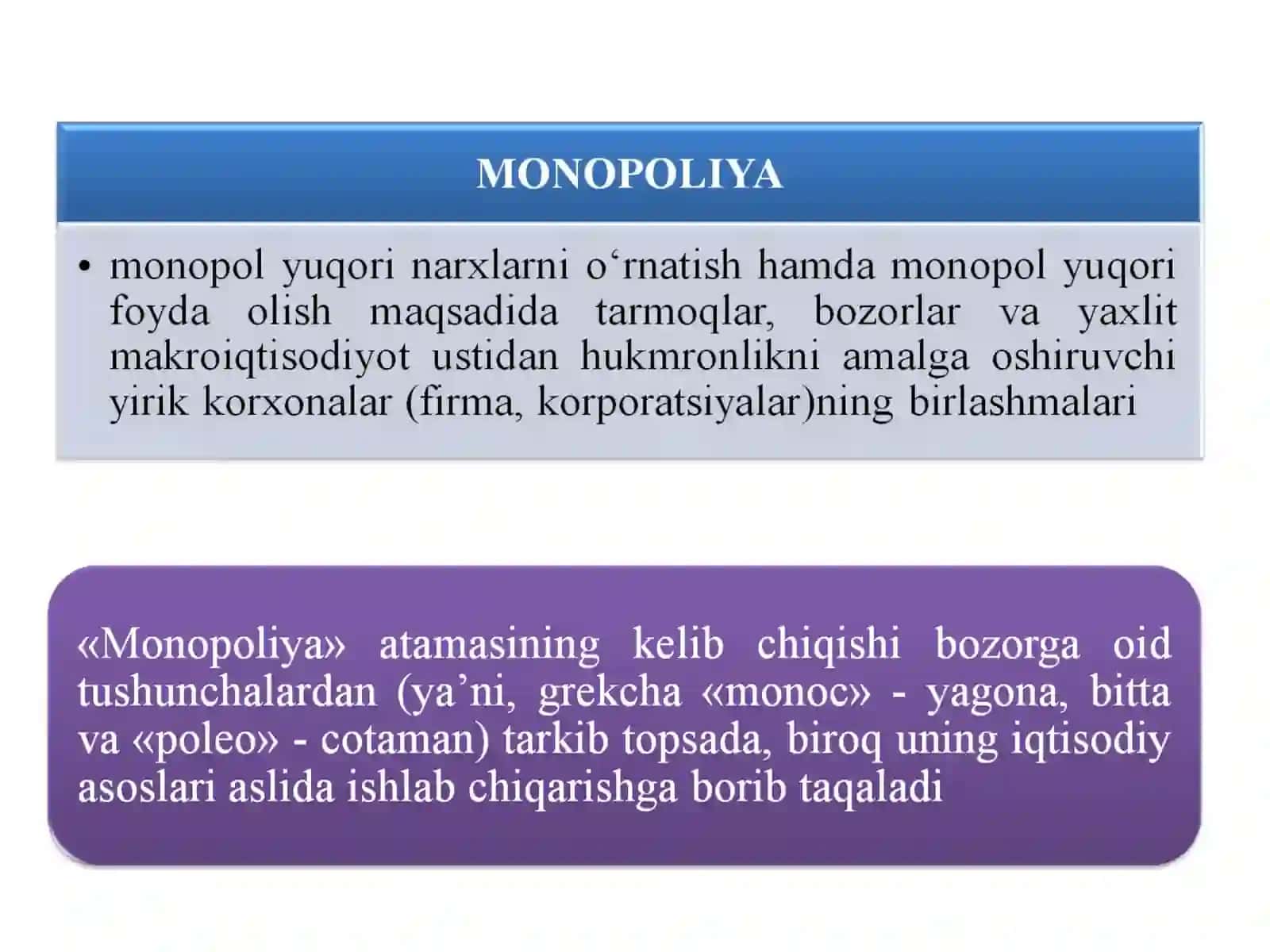 Monopoliyaning Iqtisodiyasoslari 4