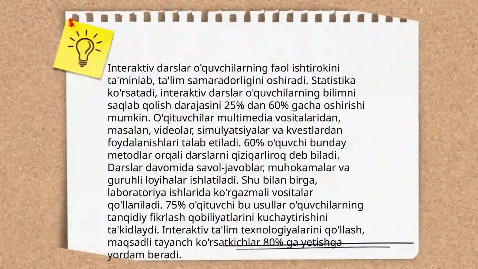 Boshlang'ich sinflarda texnalogiyadan foydalanish 4
