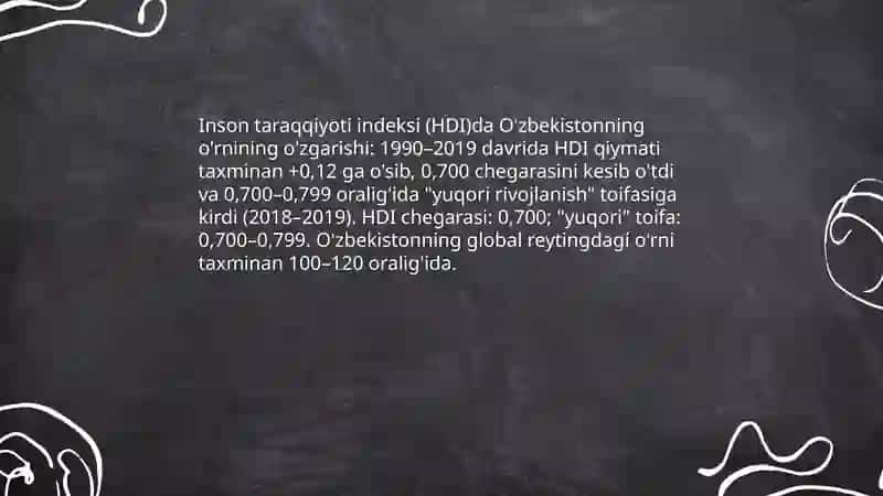 Yangi O'zbekiston ijtimoiy-siyosiy, igtisodıy va madaniy hayotida ro'y berayotgan o'zgarishlarning xalqaro reyting v a indekslarda aks etishi 4