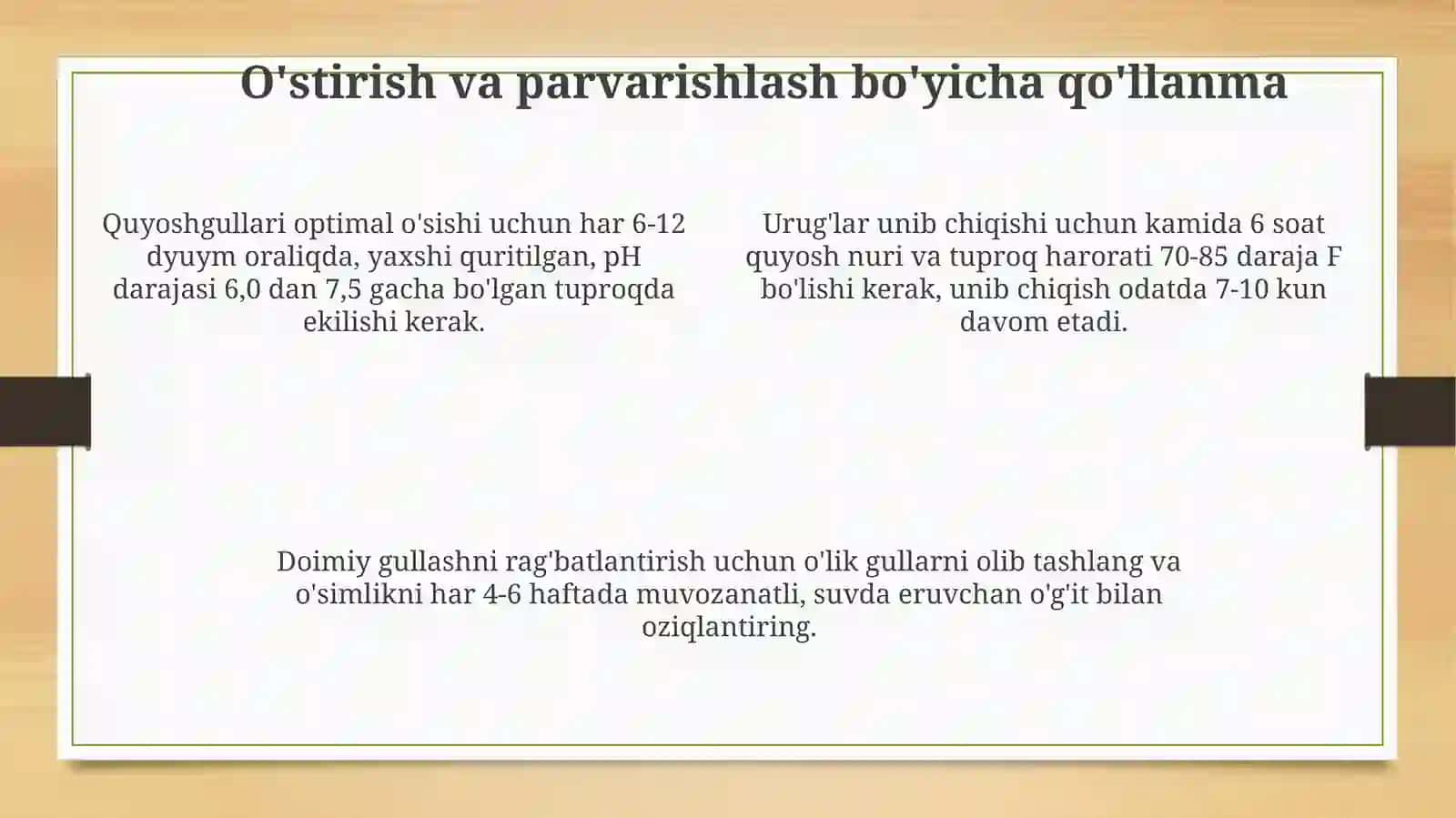 Kungaboqar: Ta'rifi va Xususiyatlari 4