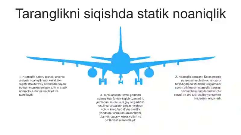 Cho'Zilish Siqilishdagi Statik Aniqmas Masalalar 4