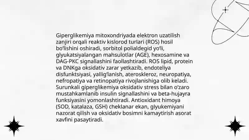 Qandli diabetning asoratlari 4