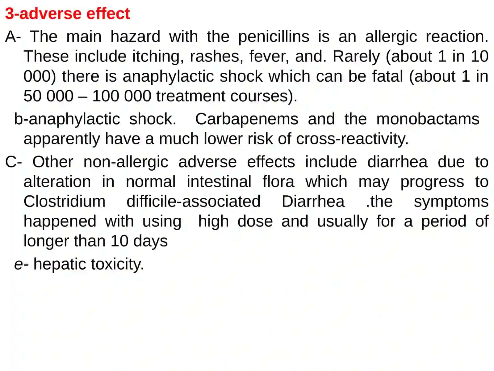 5th lecture in Antibiotics 4