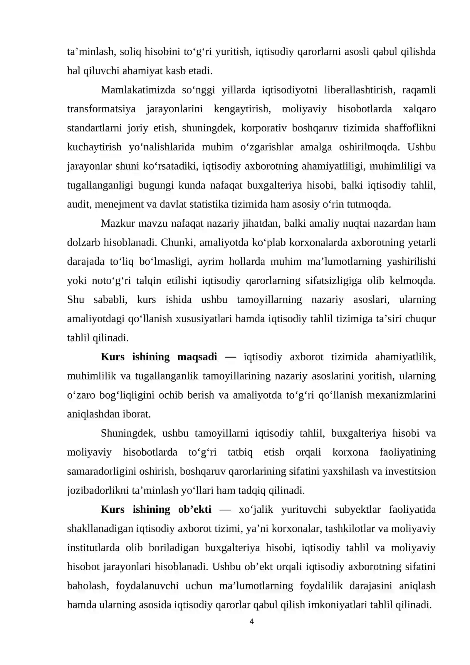 Ahamiyatlilik. Muhimlilik. Tugallanganlik 4