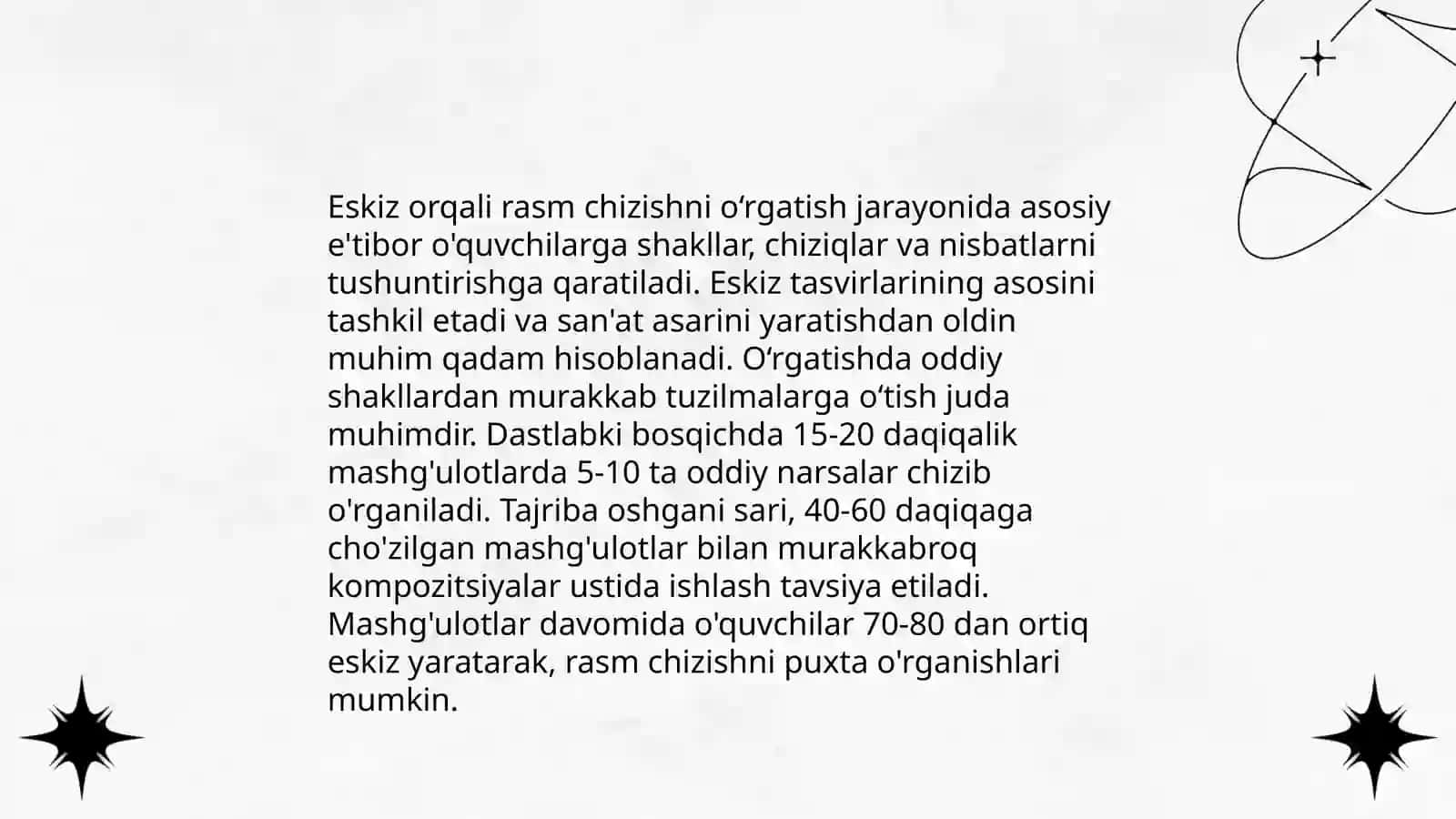 Turli yoshdagi bolalar guruhida rasm chiqishga o‘rgatish metodlari 4