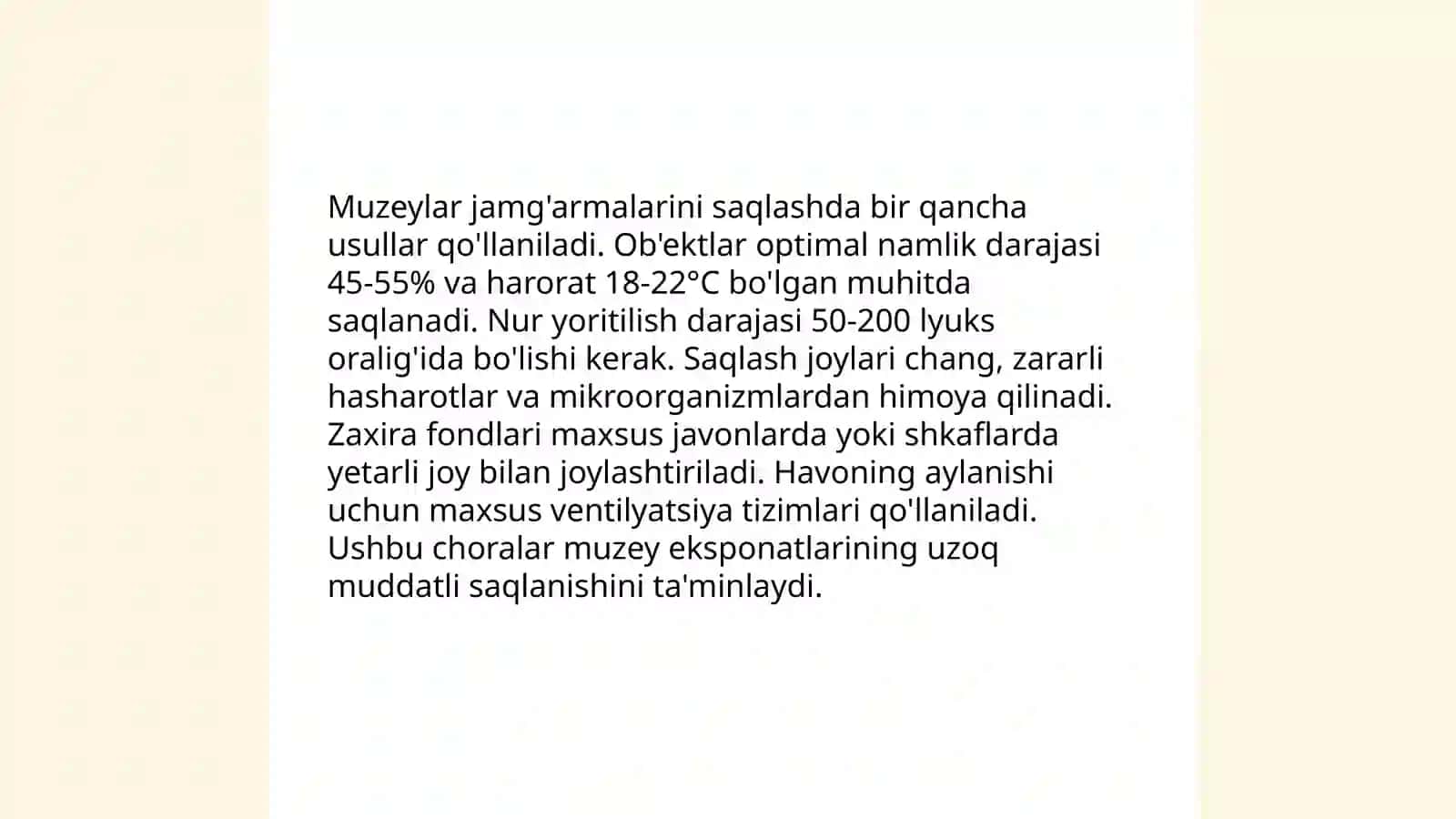 O'zbekistonning eng yirik muzeylari 4