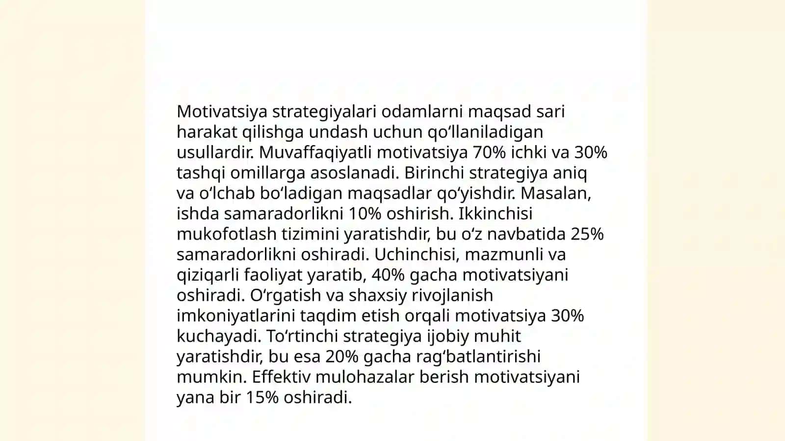Liderlikning xulq -atvori konsepsiyasi 4