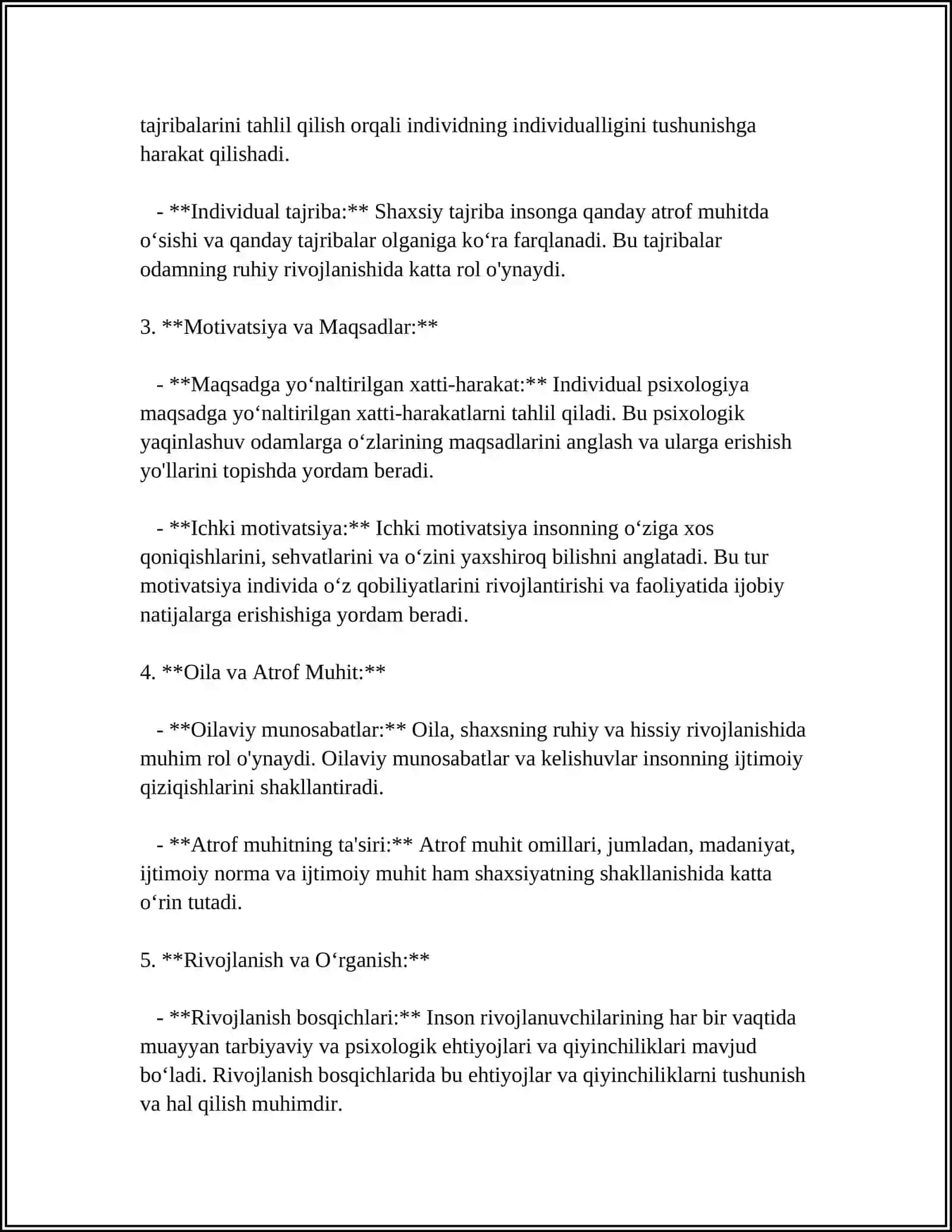 INSON INDIVIDUALLIGINING TURLI PSIXOLOGIK MAKTABLARDA O‘RGANILISHI 4