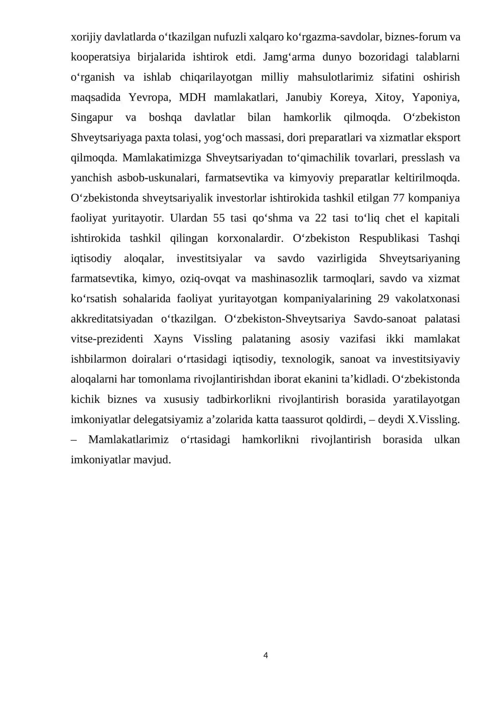 Global iqtisodiy rivojlanish fаnidаn KURS ISHI 4