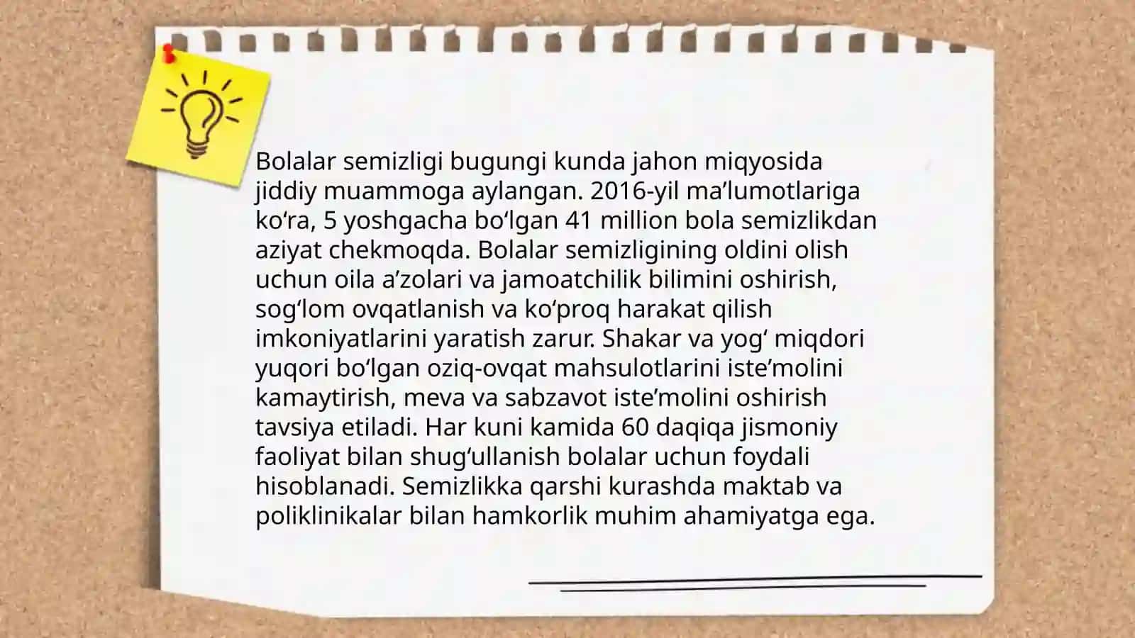 Bolalar salomatligining zamonaviy muammolari 4