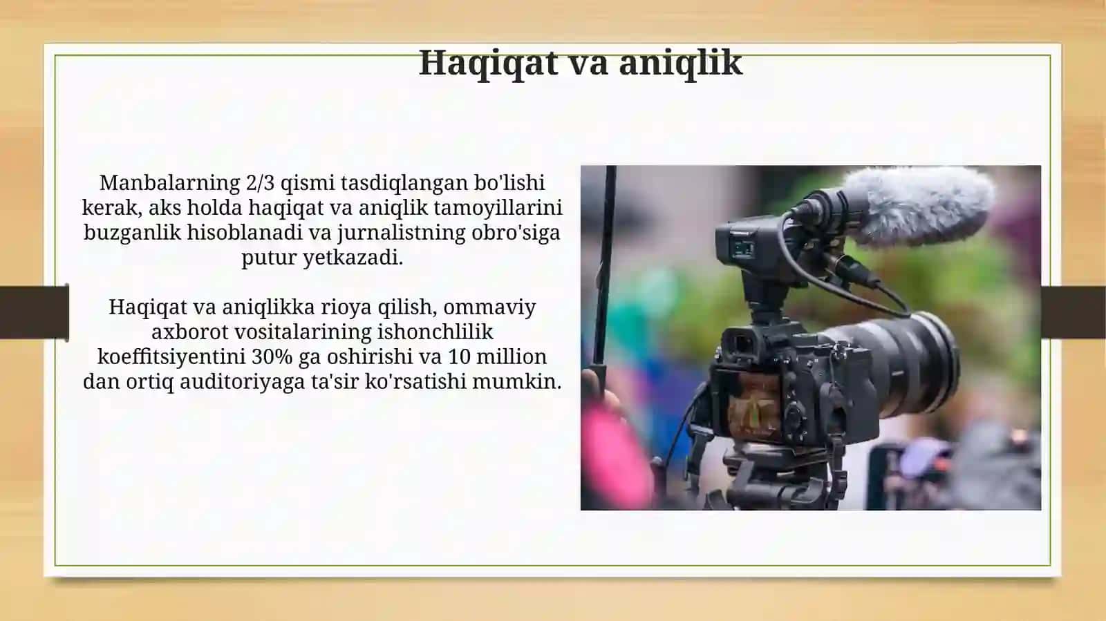 Media muxitda axloqiy tamoyillar 4