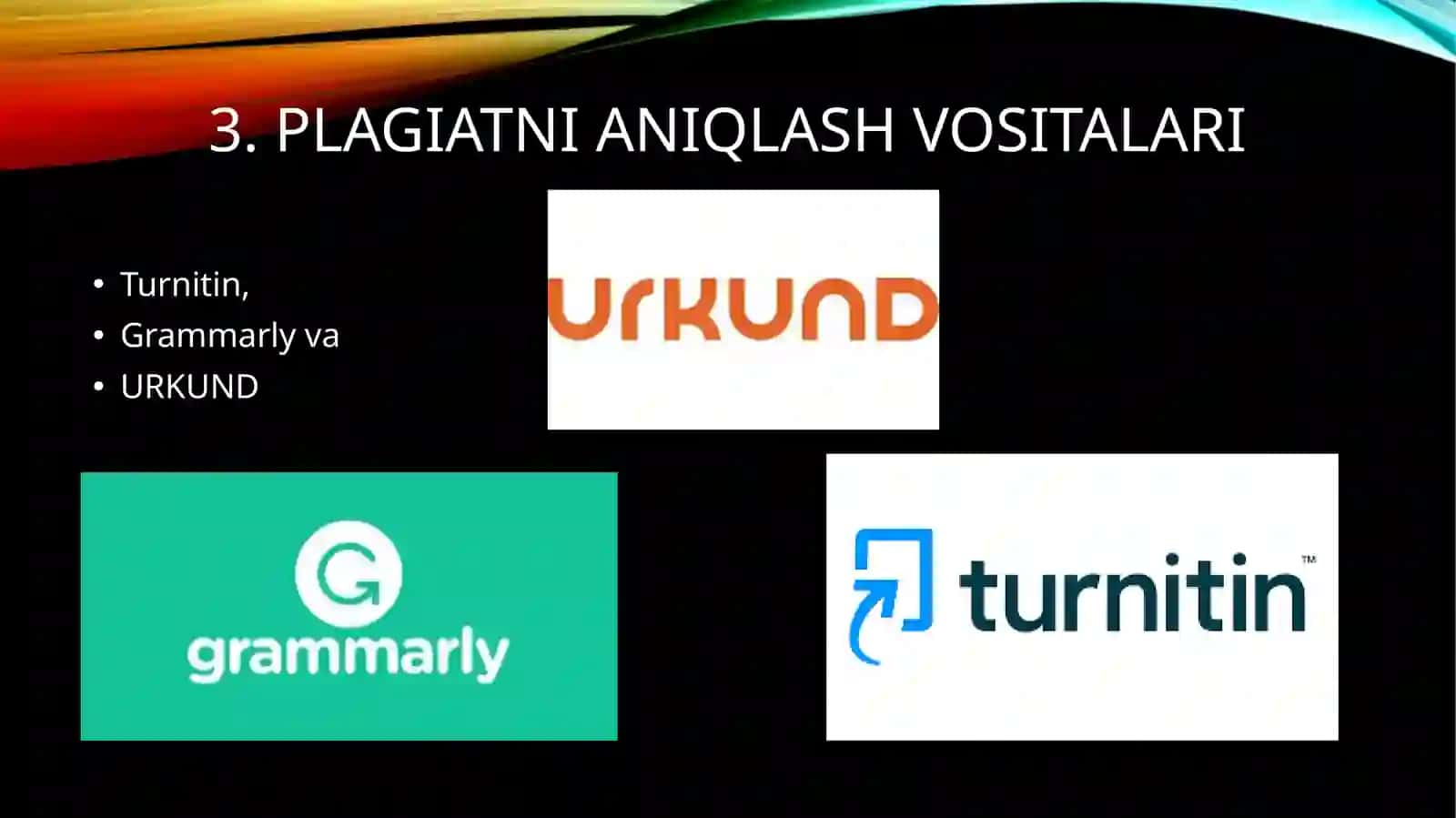 Plagiat (ko‘chirmachilik) va unga yo‘l qo‘ymaslik 4